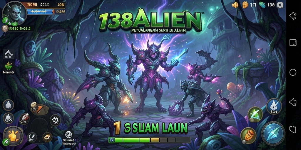 Menampilkan gameplay seru dan penuh aksi dari 138ALIEN