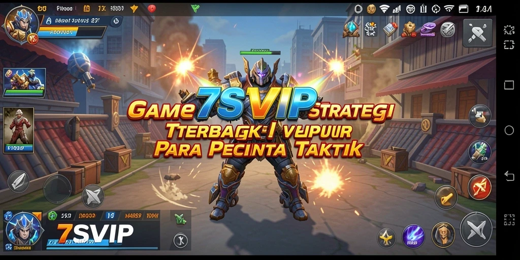 Screenshot gameplay <strong>7SVIP</strong> yang menunjukkan pertempuran strategi yang seru.