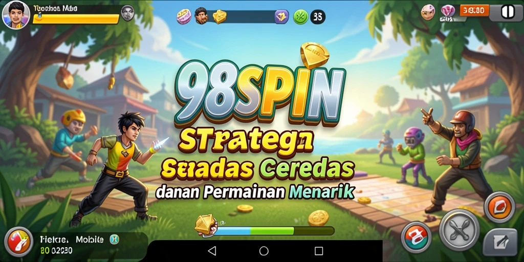 Tampilan gameplay 98SPIN yang menegangkan dan strategis.