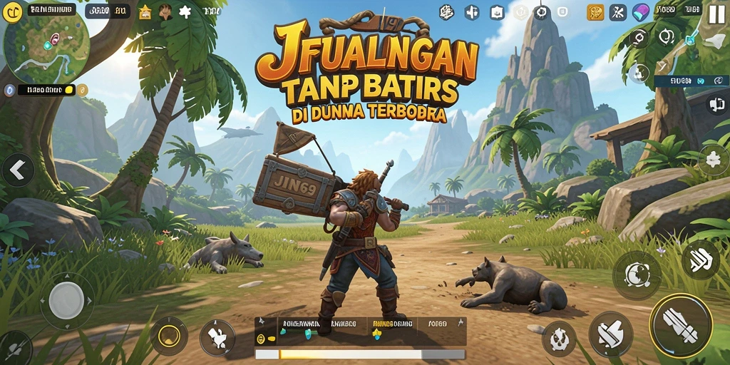 Gambar gameplay Open World yang mengesankan dari JIN69.
