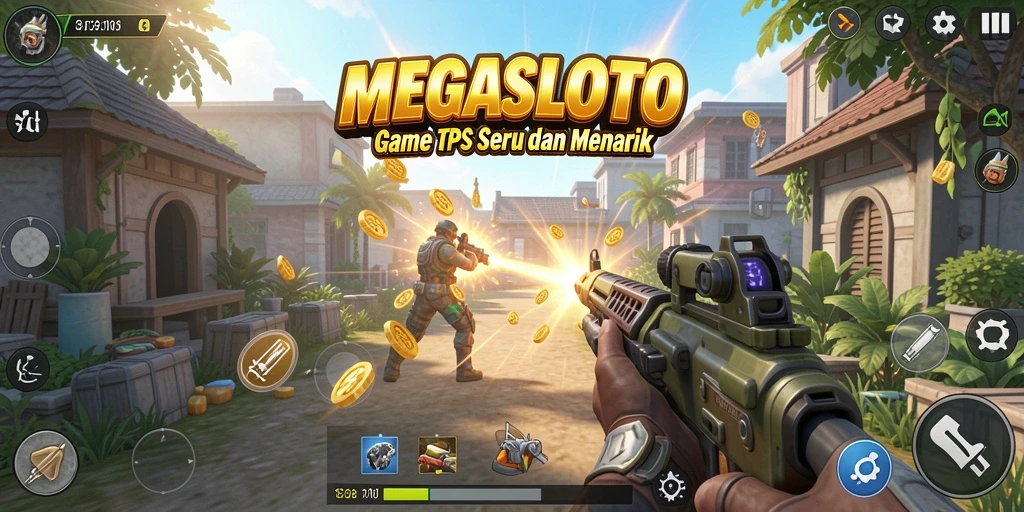 Tampilan gameplay seru dalam MEGASLOTO dengan aksi yang menarik.