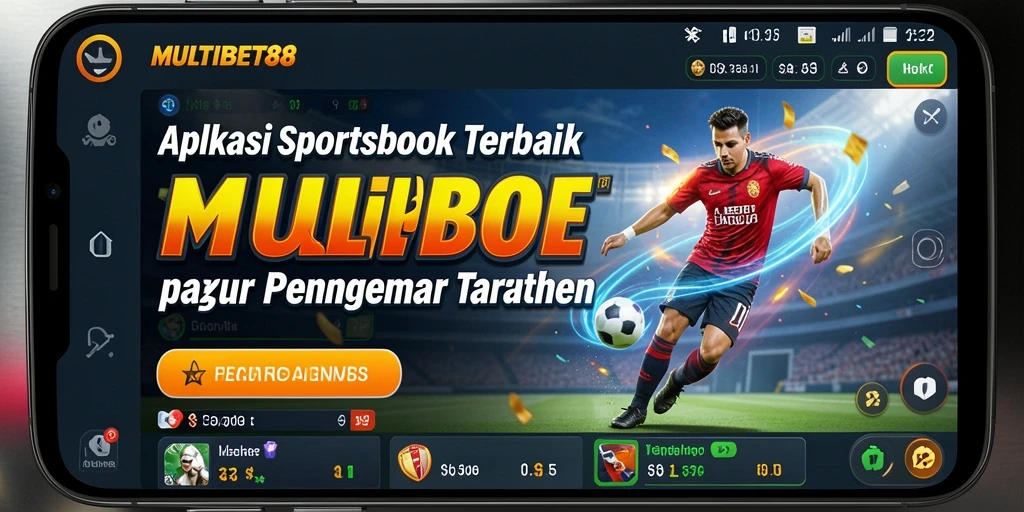 Tampilan antarmuka <strong>MULTIBET88</strong> saat memasang taruhan pada olahraga favorit.