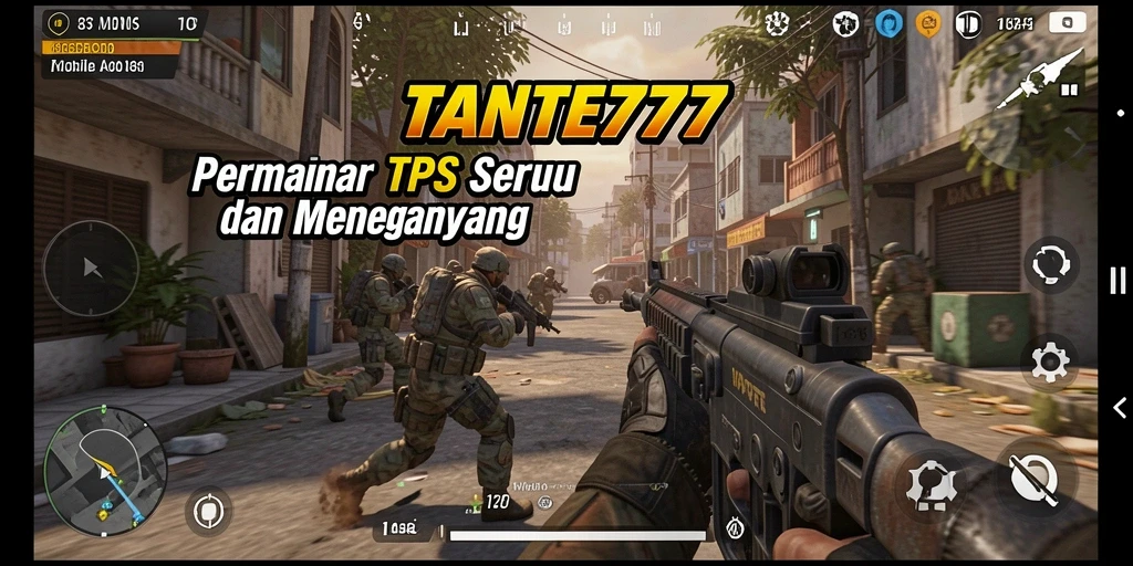 Tampilan gameplay mendebarkan dari TANTE777 yang menegangkan.