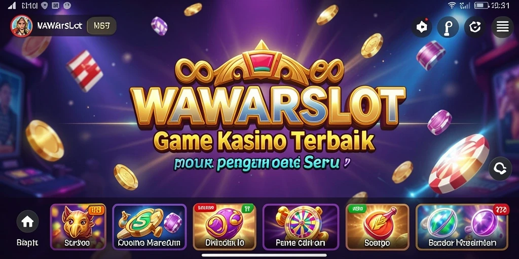 Tampilan menarik dari gameplay WAWARSLOT yang seru dan menghibur.